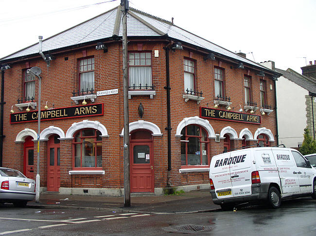 Campbell Arms, Granville Road, Gravesend - in March 2014