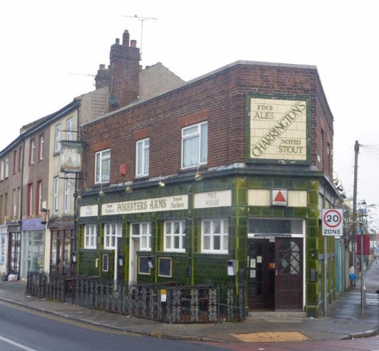 Foresters Arms, 150 Parrock Street, Gravesend - in January 2011
