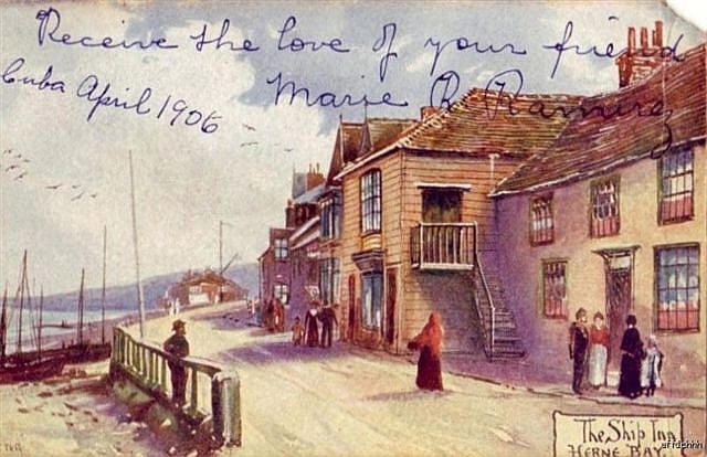 The Ship Inn, Herne Bay - in 1906