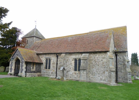 All Saints, Iwade, Kent - in March 2011