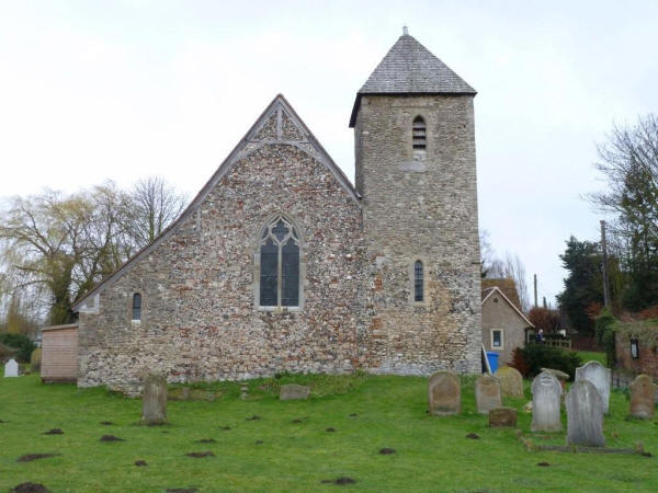 St Margaret of Antioch, Lower Halstow - in February 2011