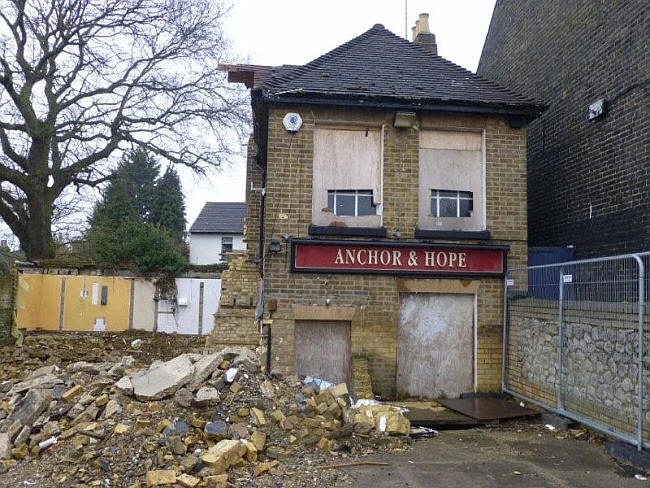 Anchor & Hope, 62 Bower Lane, Maidstone - in March 2013