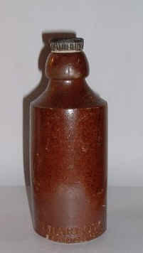 Harlows (Michael Harlow) collectable Ginger Beer Bottle