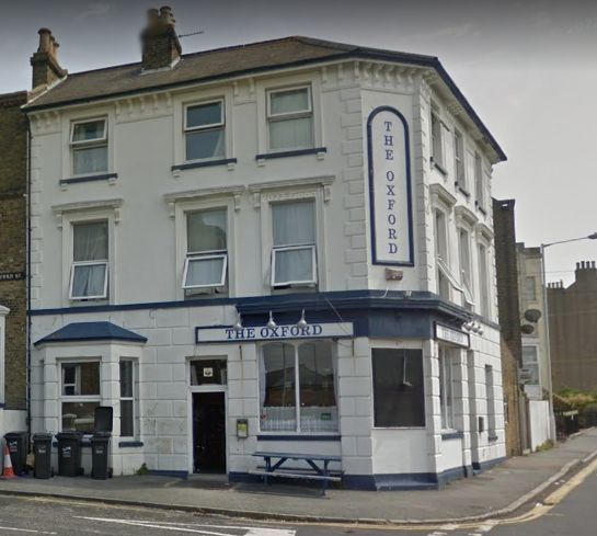 Oxford, 3 St Peters Road, Margate, Kent in 2017