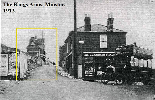 Kings Arms, 68 Minster Street, Minster, Isle of Sheppey - in 1912