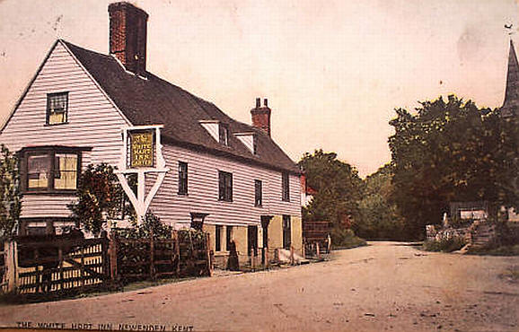 White Hart Inn, Newenden, Kent - circa 1900
