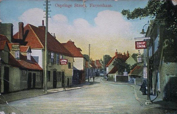 Ship Inn, Ospringe Road, Faversham - circa early 1900s