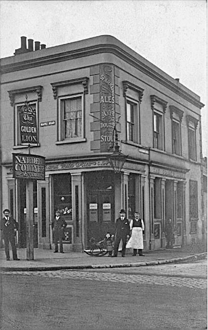 Golden Lion, 57 Maple Road, Penge - in 1910