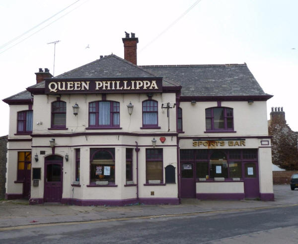 Queen Phillippa, High Street, Queenborough - in March 2011