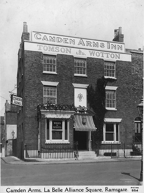 Camden Arms, 12 La Belle Alliance Square, Ramsgate - circa 1930s