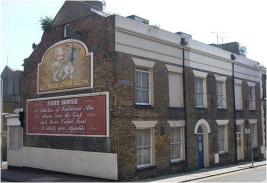 George & Dragon, 31 Cavendish Street, Ramsgate  - in 2011