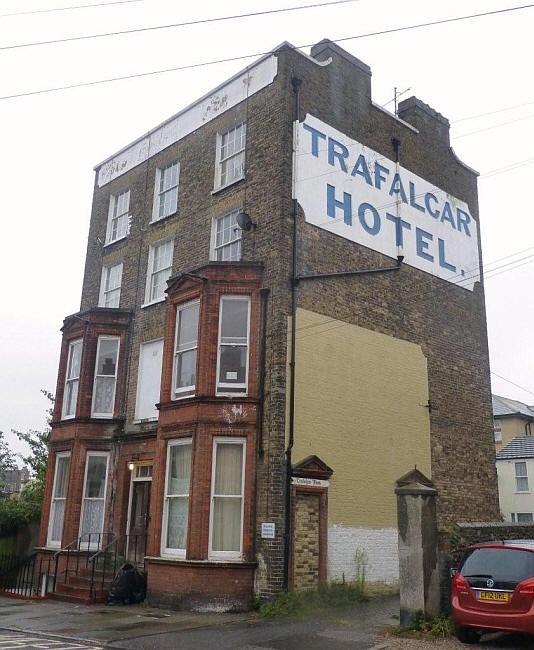Trafalgar Hotel, Royal Road, Ramsgate - in October 2013