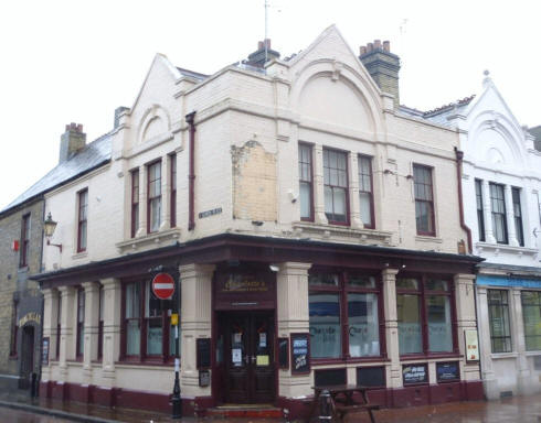 Queen Charlotte, 159 High Street, Rochester - in February 2010