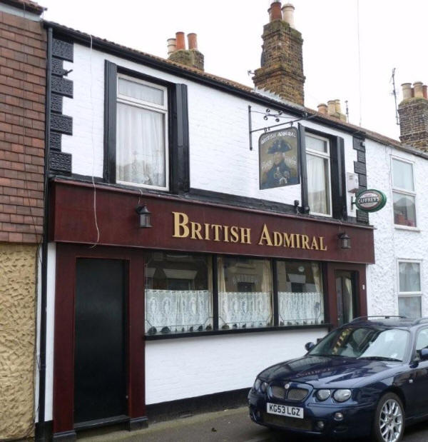 British Admiral, 73 / 75 James Street, Sheerness - in March 2011