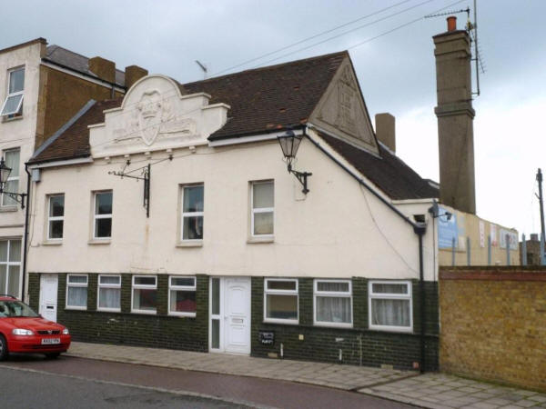 Crown & Anchor, 20 West Street, Blue Town, Sheerness - in March 2011