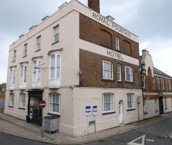Fountain Hotel, 15 West Street, Sheerness - in March 2011