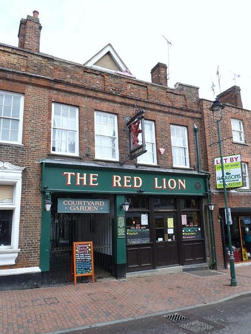 Red Lion, 58 High Street, Sittingbourne - in May 2012