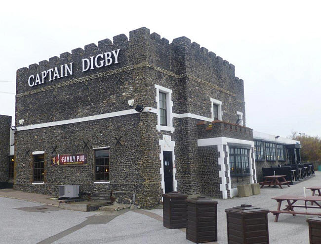 Captain Digby, Kingsgate, Broadstairs - in January 2014