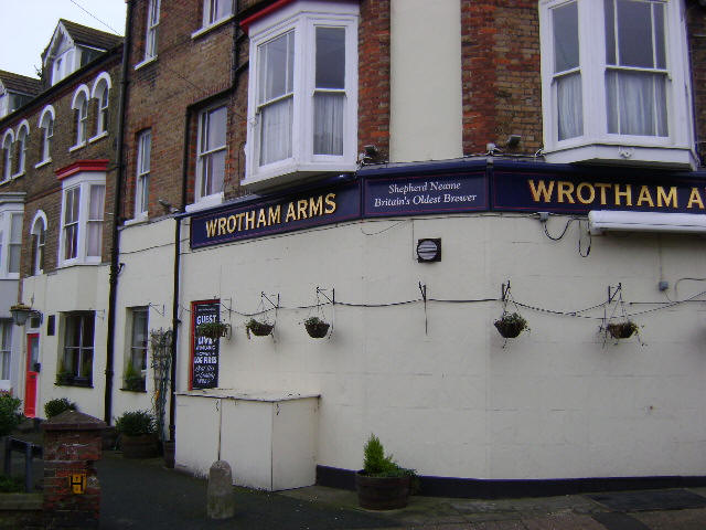 Wrotham Arms, Wrotham Road, Broadstairs - in March 2013