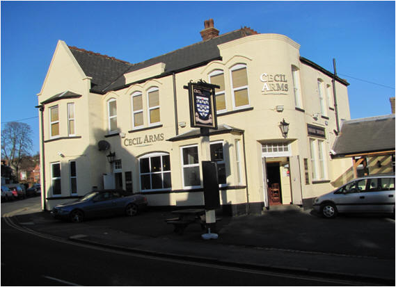 Cecil Arms, 14 Cliffe Road, Strood - in February 2011