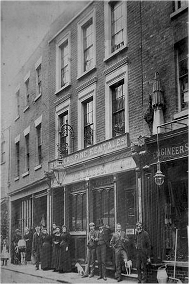 Victory Tavern, 23 High Street, Strood - in 1897