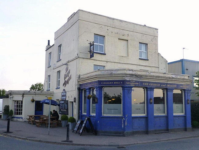 George & Dragon, High Street, Swanscombe - in May 2013