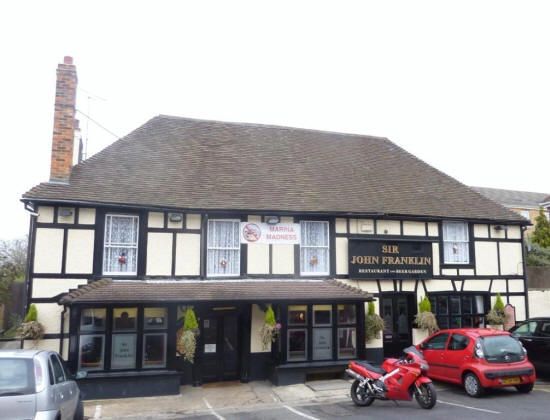 White Hart, High Street, Greenhithe - in December 2010