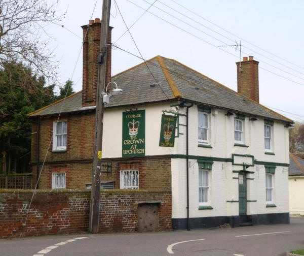 Crown, The Street, Upchurch - in February 2011