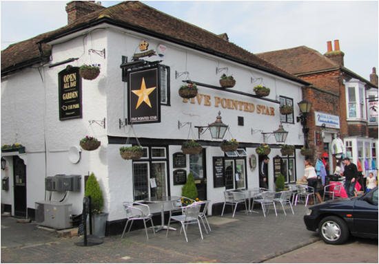 Five Pointed Star, 102 High Street, West Malling - in 2011