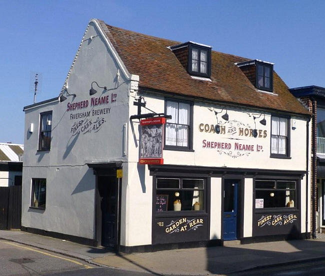 Coach & Horses, 37 Oxford Street, Whitstable - in May 2013