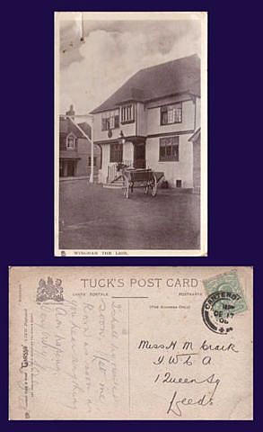 Red Lion, Wingham - posted in 1906