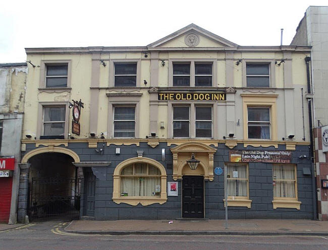 Old Dog Inn, 133 Church Street, Preston, Lancashire - in August 2014