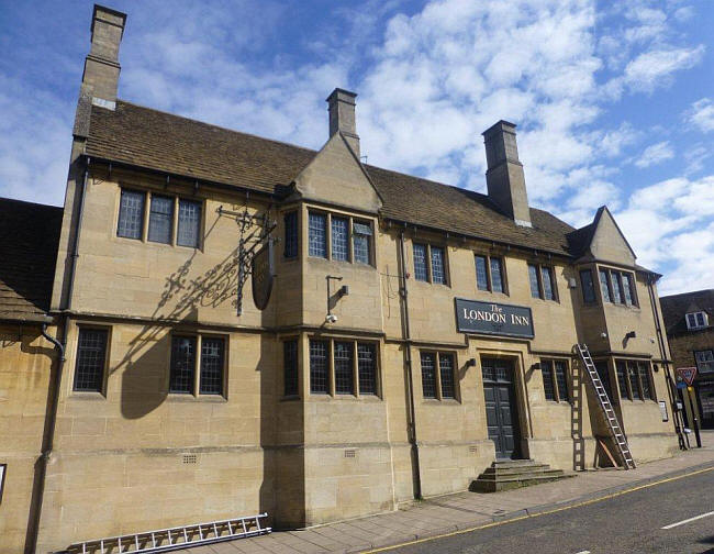 London Inn, 4 St Johns Street, Stamford - in August 2014