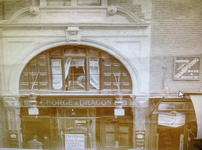 George & Dragon, 104 Houndsditch - early 1900s