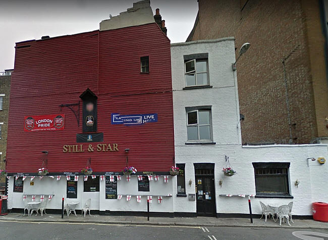 Still & Star, 1 Little Somerset Street E1 8AH  - in 2015