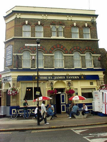 St James Tavern, an alternative view - in 2007