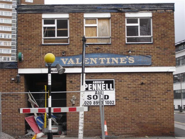 Valentine & Orson, 171 Long Lane - in January 2007