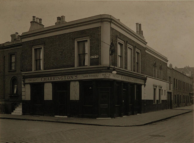Milton Arms, 28 Wrights Road, Bow E3 - in 1930