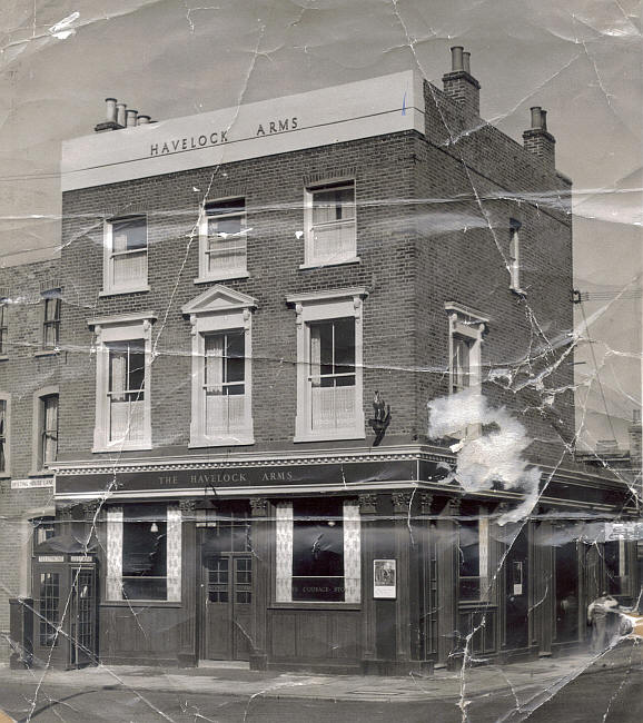 Havelock Arms, 38 Meeting House Lane, Peckham SE15 - circa 1963-67