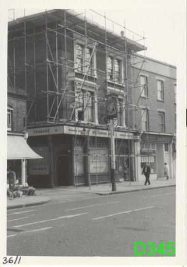 Joiners Arms, 45 Denmark Hill - in 1968