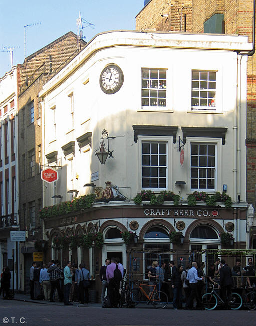 Clock House, 40 Leather Lane, EC1 - in June 2013