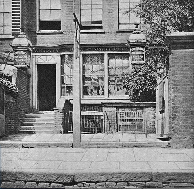 Don Salteros Coffee House, 18 Cheyne walk, Chelsea - pre 1860