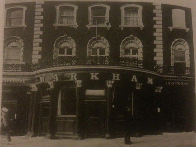 Markham Arms, 138 Kings Road, SW3 - in 1973