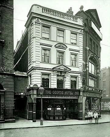George Hotel, 213 Strand, St Clement Danes - date unknown