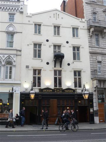 Lyceum Tavern, 354 Strand, WC2 - in April 2008