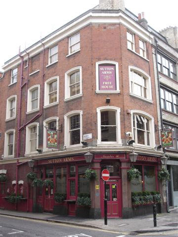 Sutton Arms, 15 Great Sutton Street, EC1 - in March 2007