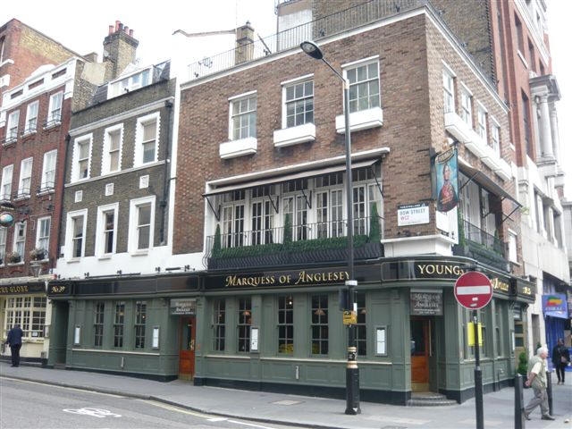 Marquis of Anglesea, 39 Bow Street, WC2 - in May 2008