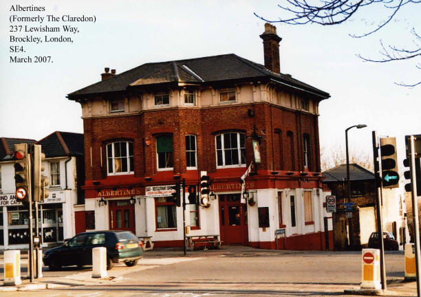 Clarendon Arms, 237 Lewisham Way, Brockley - in March 2007