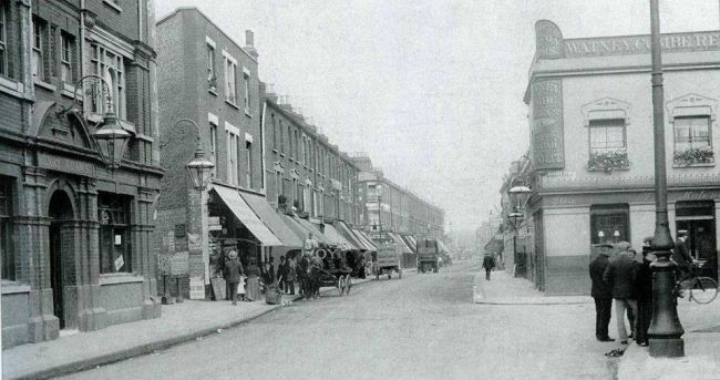 Bedford Arms, 204 Dawes Road, Fulham in 1906