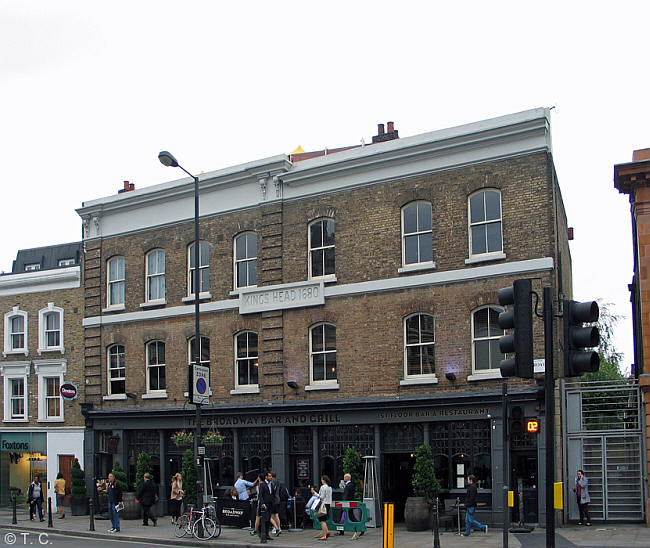 Kings Head, 476 Fulham Road, Fulham SW6 - in July 2013